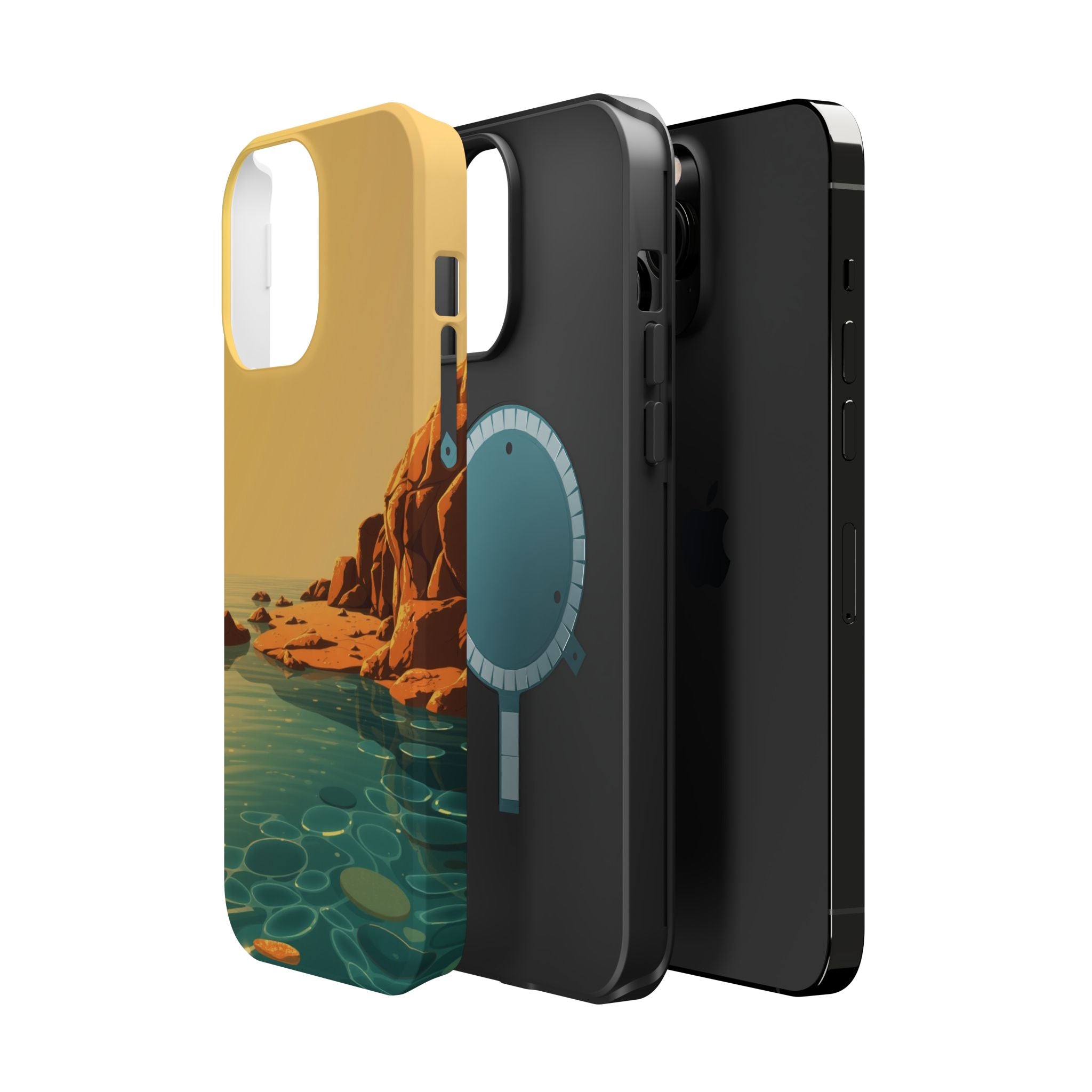 iPhone Tidal Pool Enchanted Art Slim Everyday Designer Case · iPhone Case