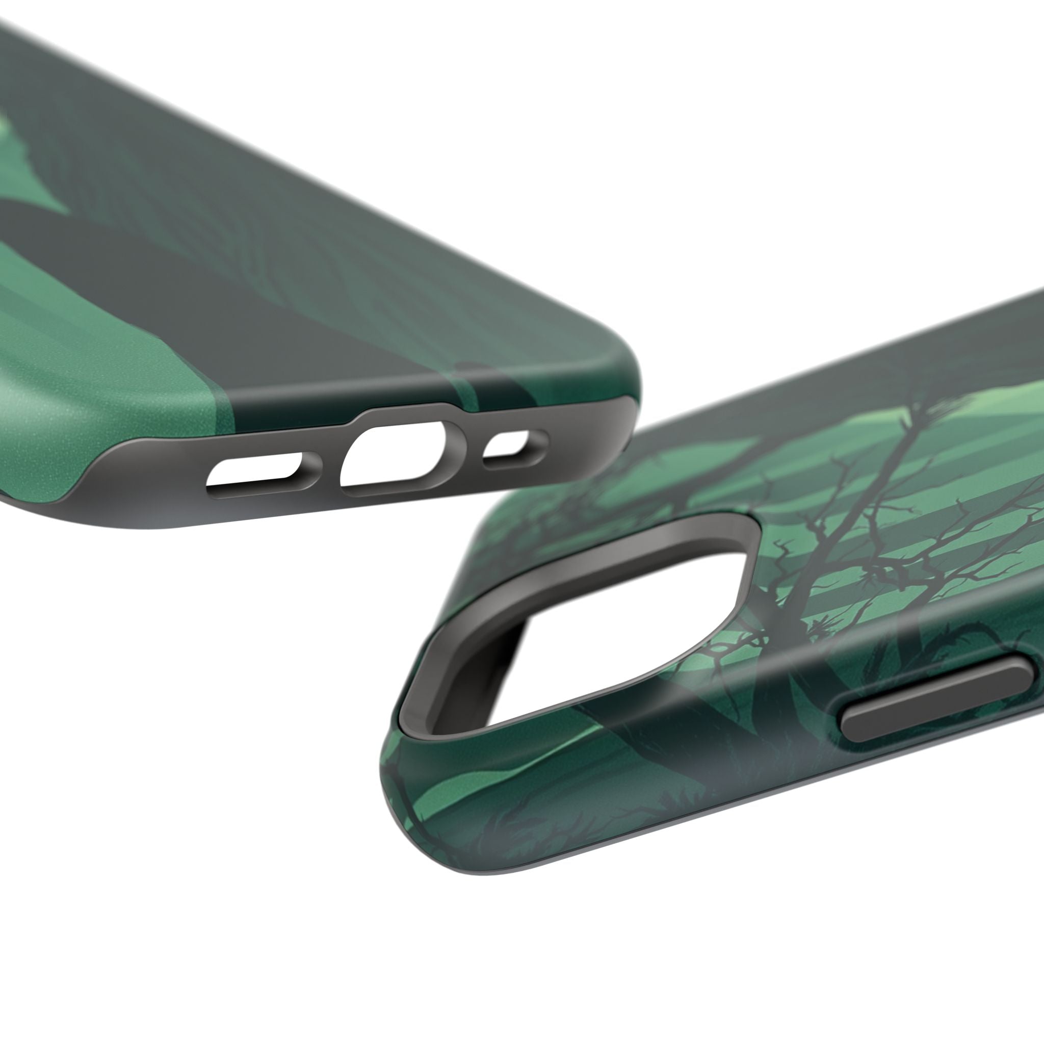 iPhone Sage And Ivory Dark Forest Spirits Slim Everyday Designer Case · iPhone C