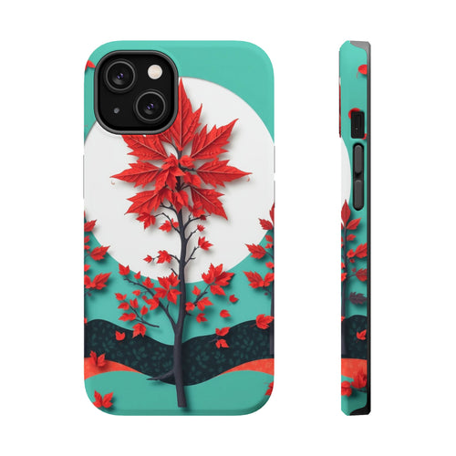 iPhone Autumn Maple Mystic Art Slim Everyday Designer Case · iPhone Case