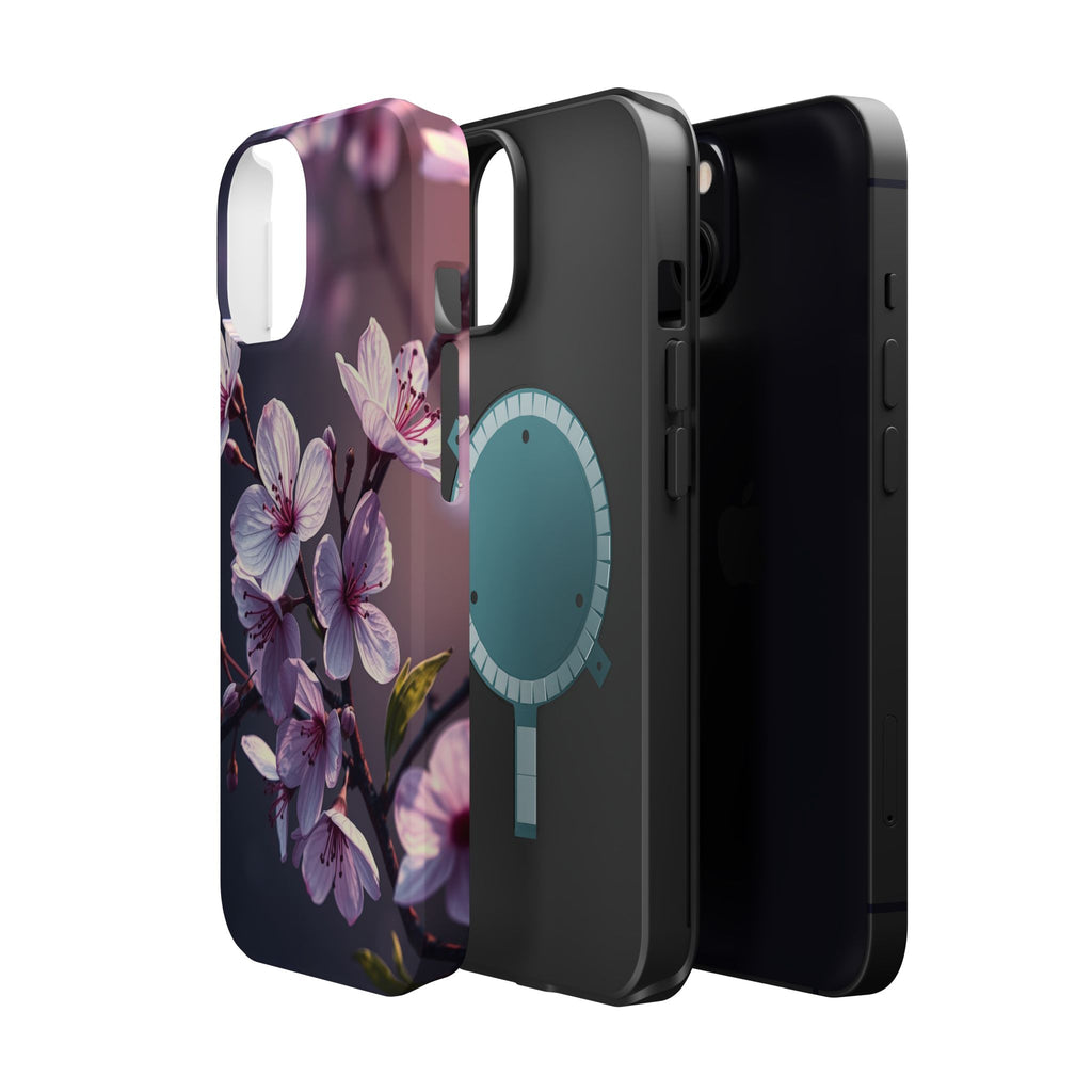 iPhone Cherry Blossom Enchanted Art Artistic Everyday Cas Slim Snap Case · iPhon