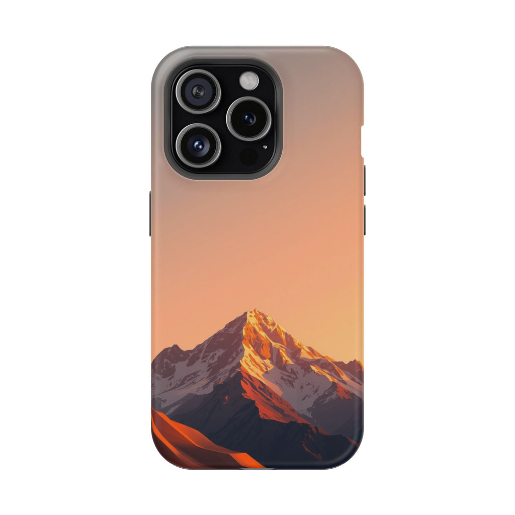 iPhone Mountain at Sunrise Bold Art 10 Slim Everyday Designer Case · iPhone Case