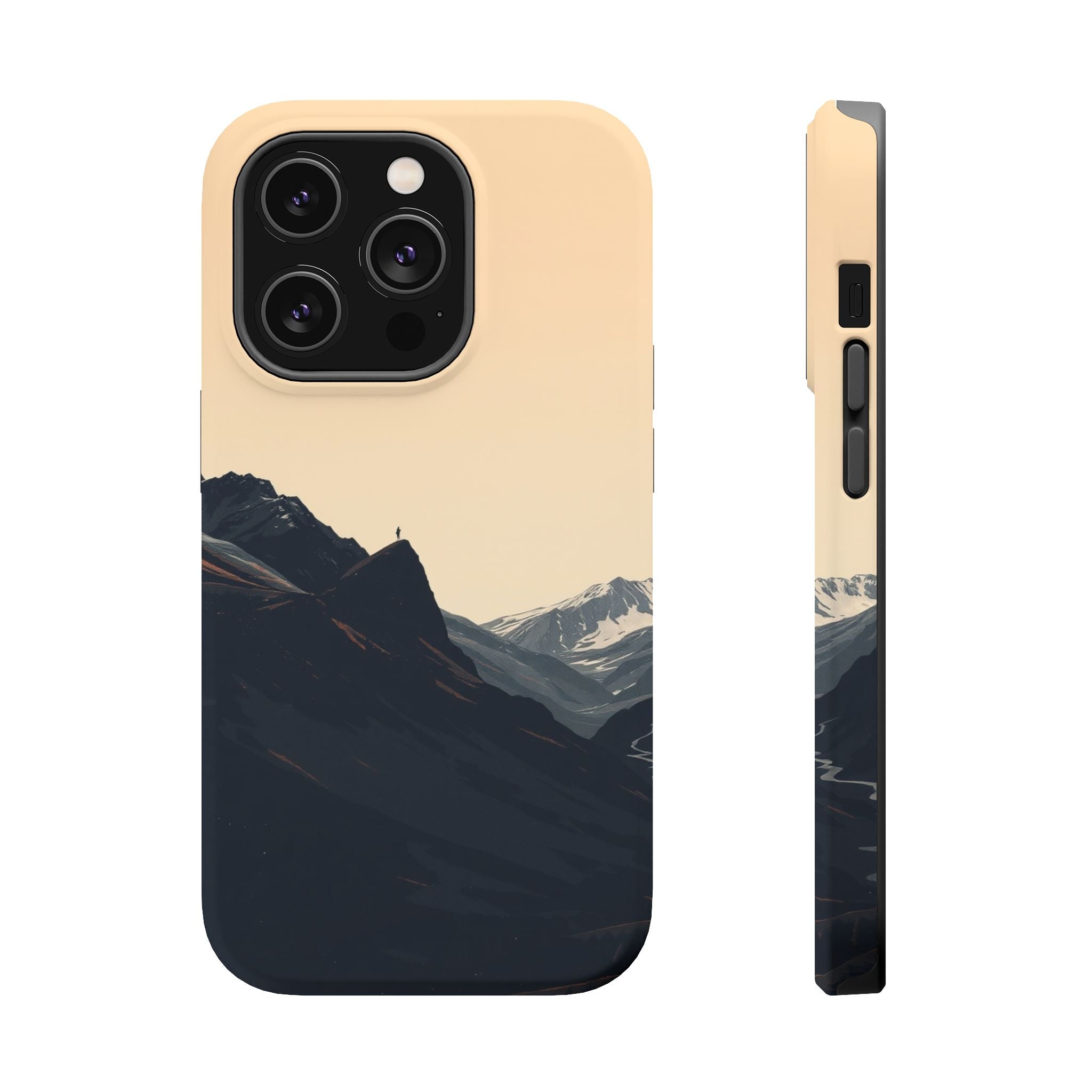 iPhone Serene Arctic Tundra Design Bold Modern Everyday Snap Case · iPhone Case