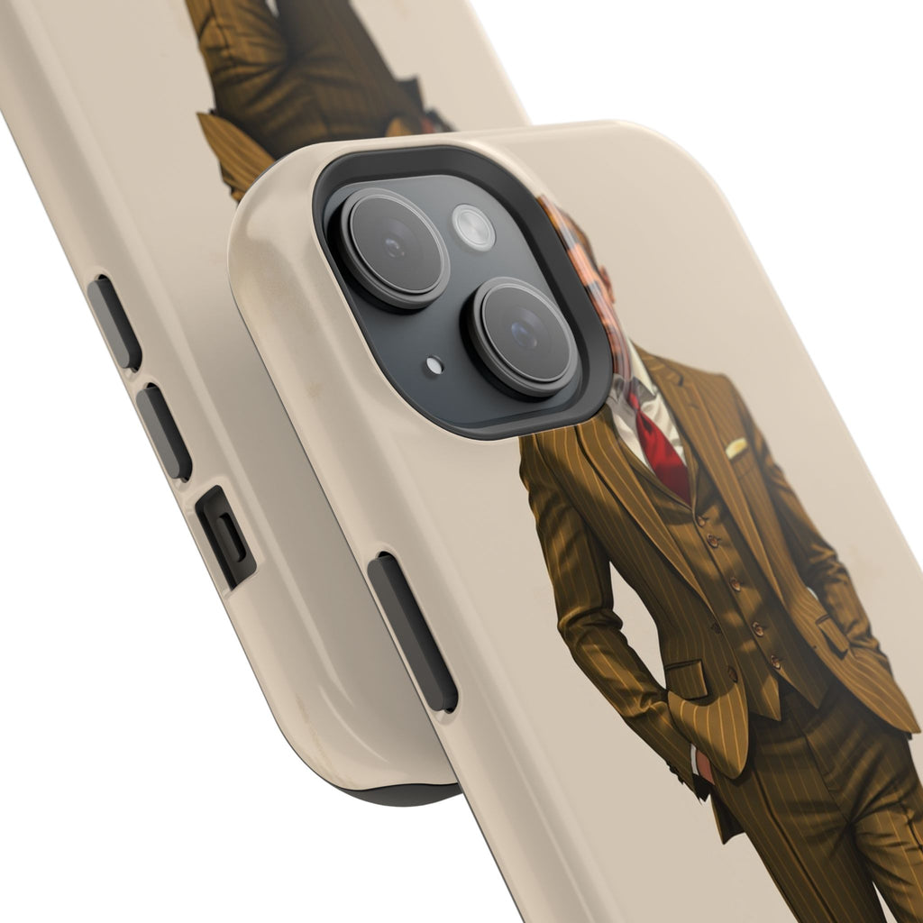 iPhone Pinstripe Suit Grunge Distressed Slim Everyday Designer Case · iPhone Cas