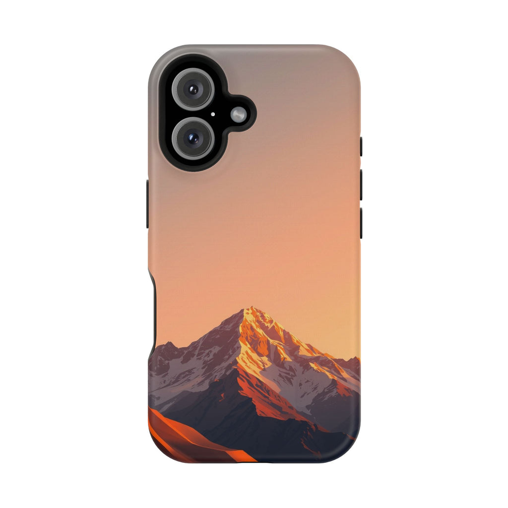 iPhone Mountain at Sunrise Bold Art 10 Slim Everyday Designer Case · iPhone Case