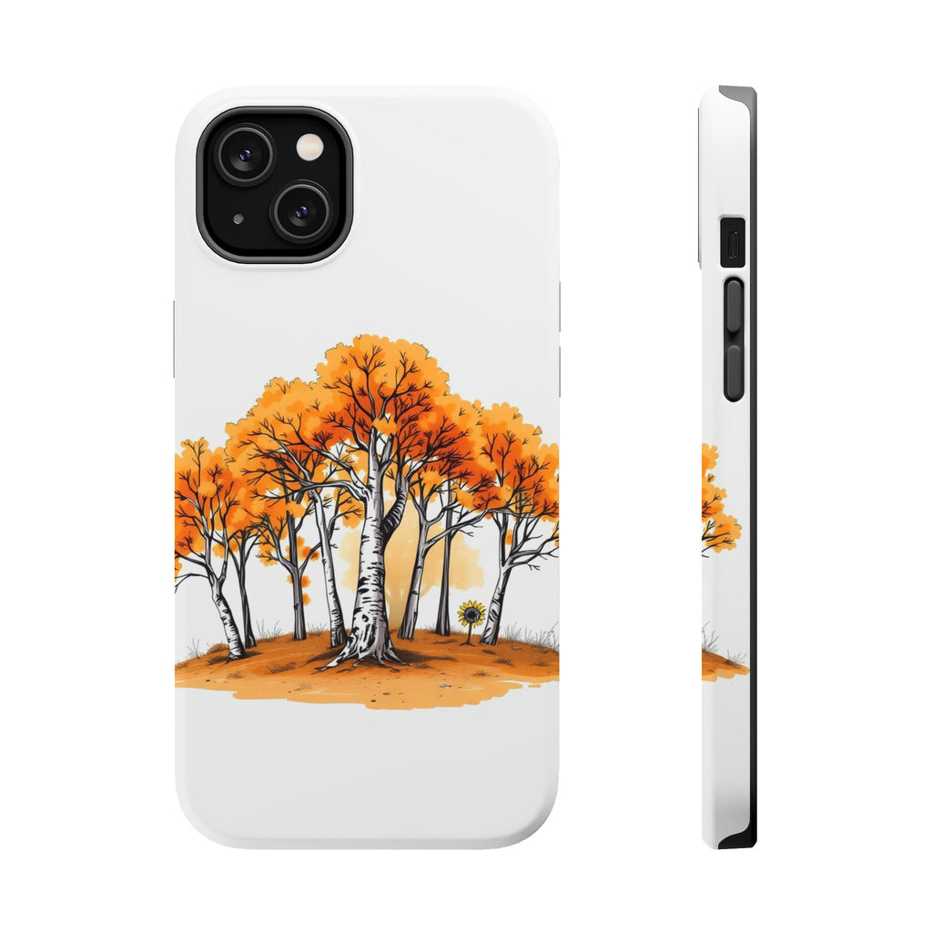 iPhone Dreamy Birch Grove Design Bold Modern Everyday Snap Case · iPhone Case