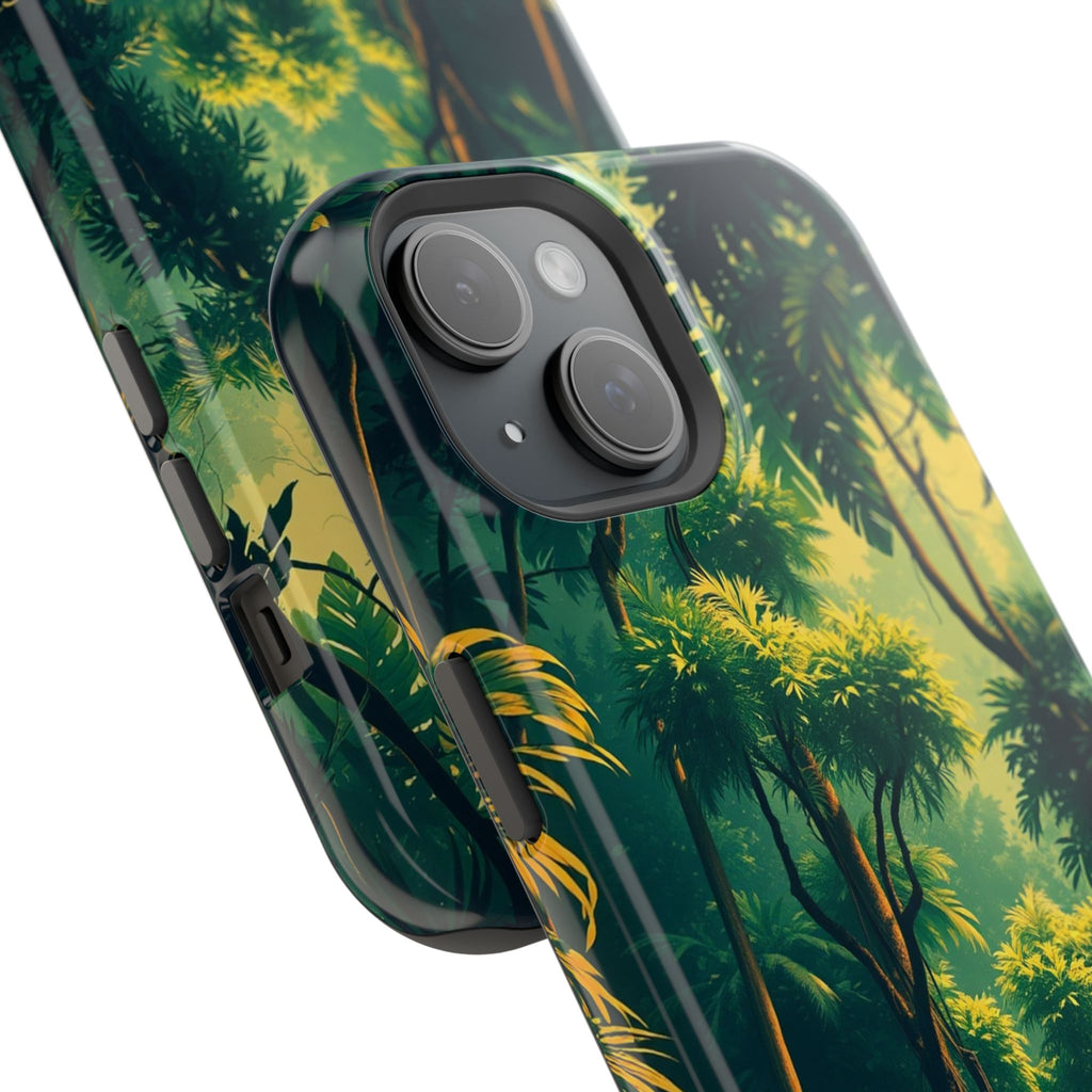 iPhone Rainforest Canopy Vintage Retro Poster Slim iPhone Everyday · iPhone Case