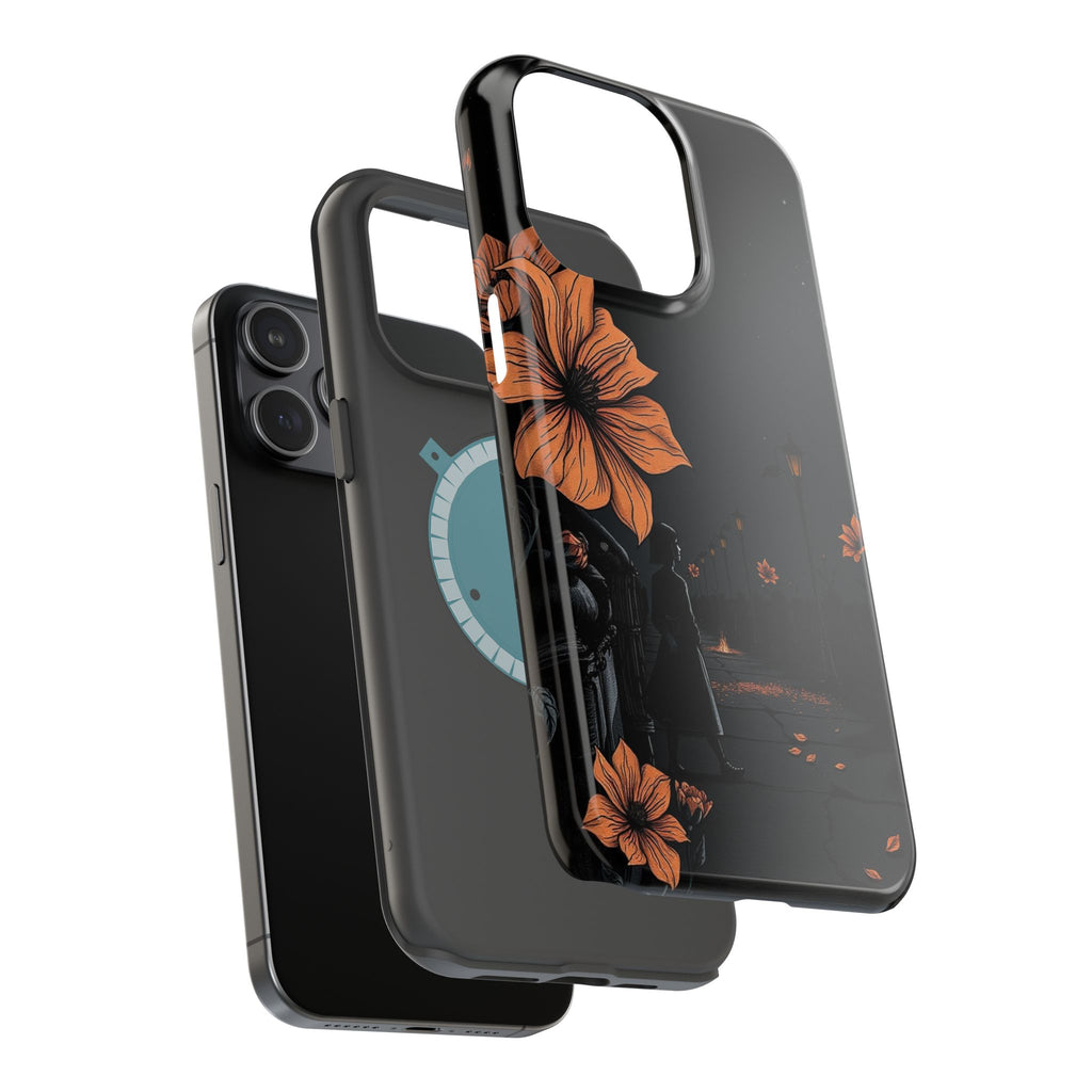iPhone Night Bloomer Electric Art Bold Modern Everyday Snap Case · iPhone Case