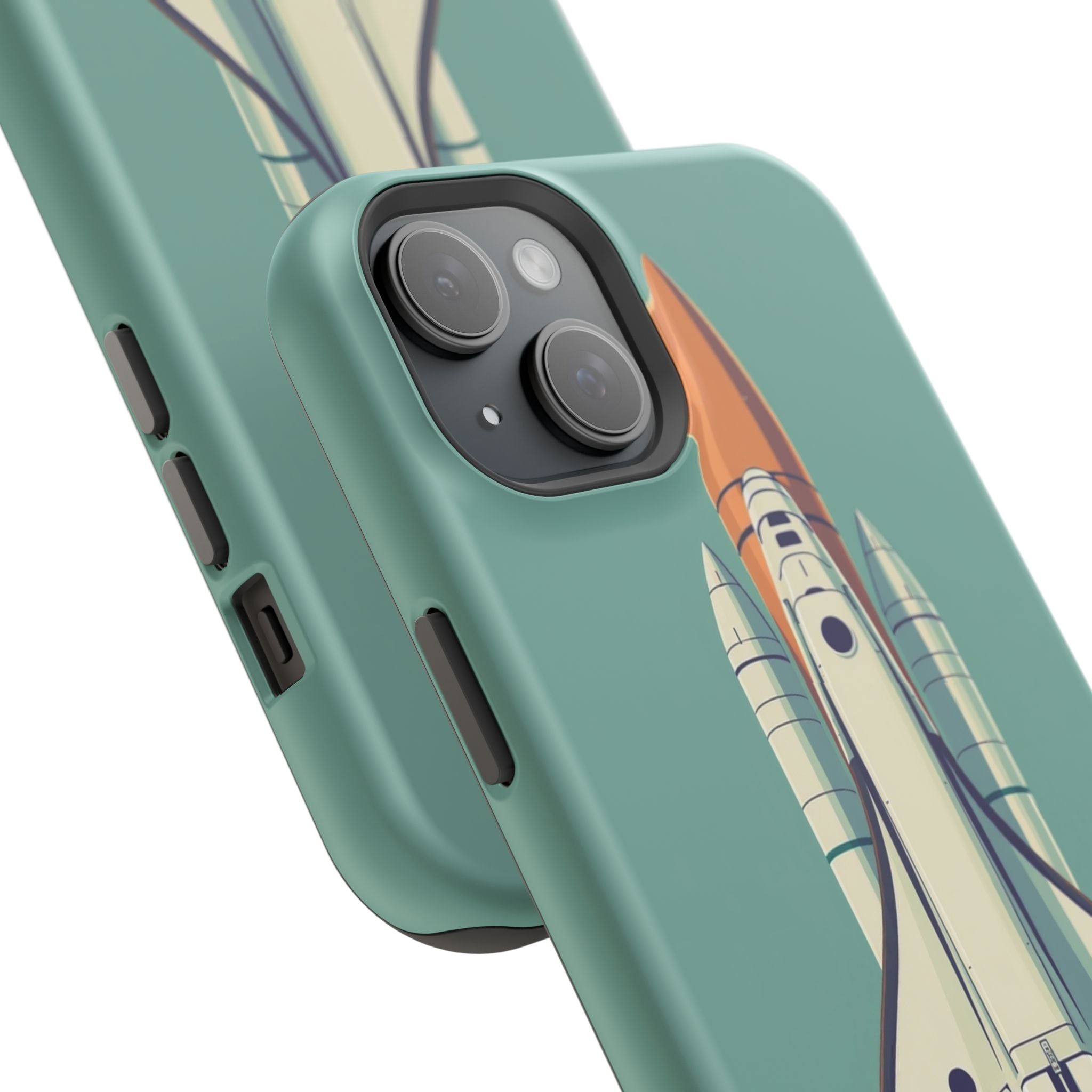 iPhone Retro Space Shuttle Cinematic Art Slim Everyday Designer Case · iPhone Ca