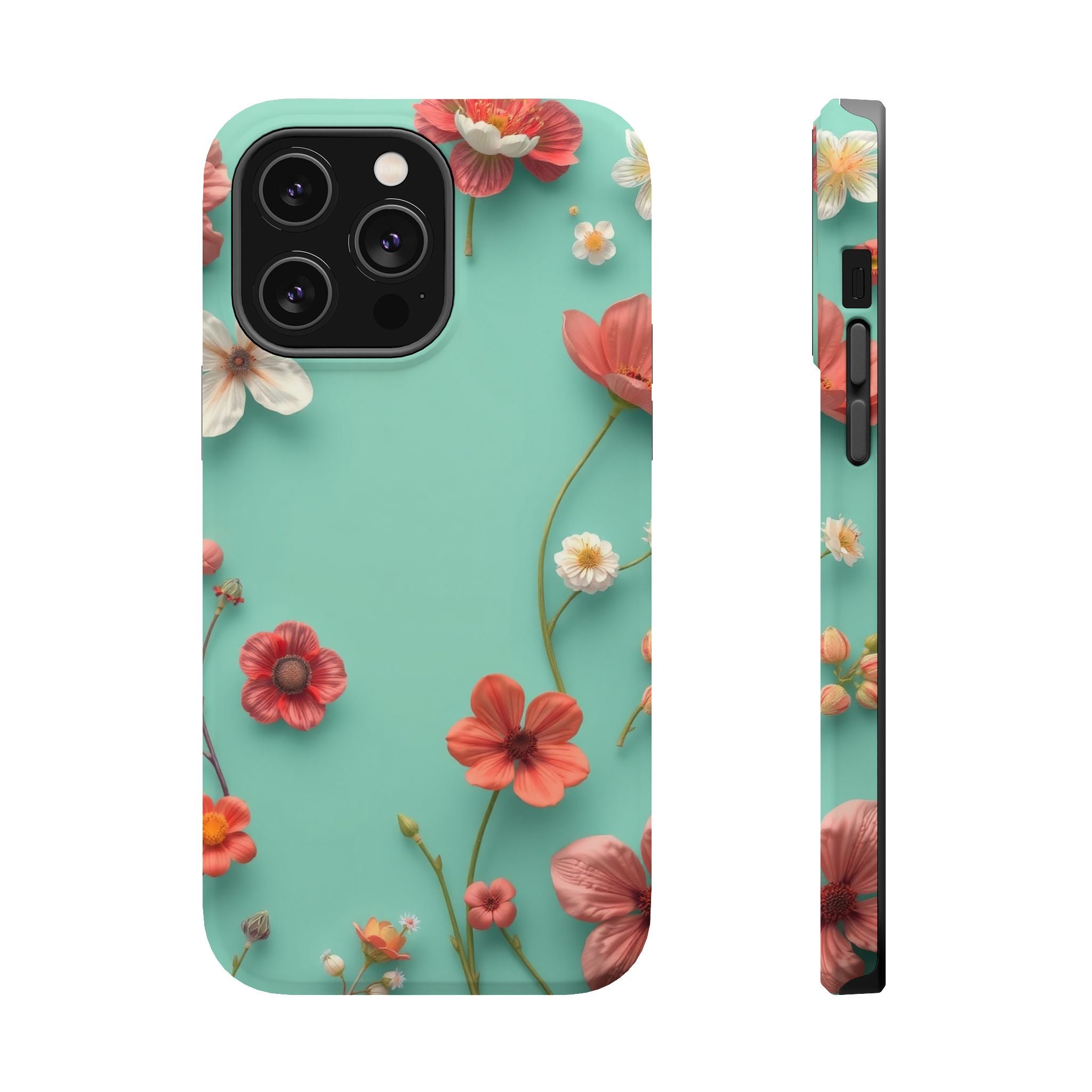 iPhone Pressed Botanicals 3D Digital Slim Everyday Designer Case · iPhone Case