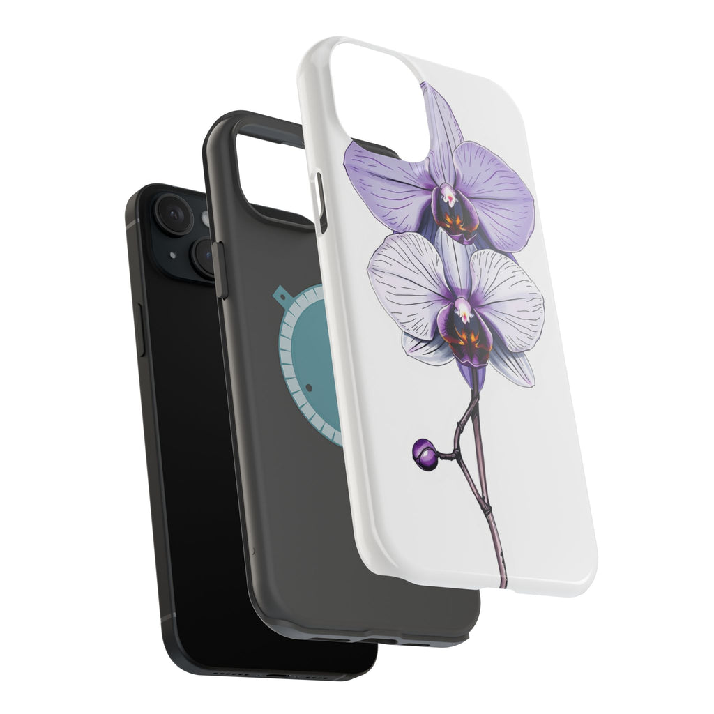 iPhone Orchid Study Hand-Drawn Sketch Slim Everyday Designer Case · iPhone Case