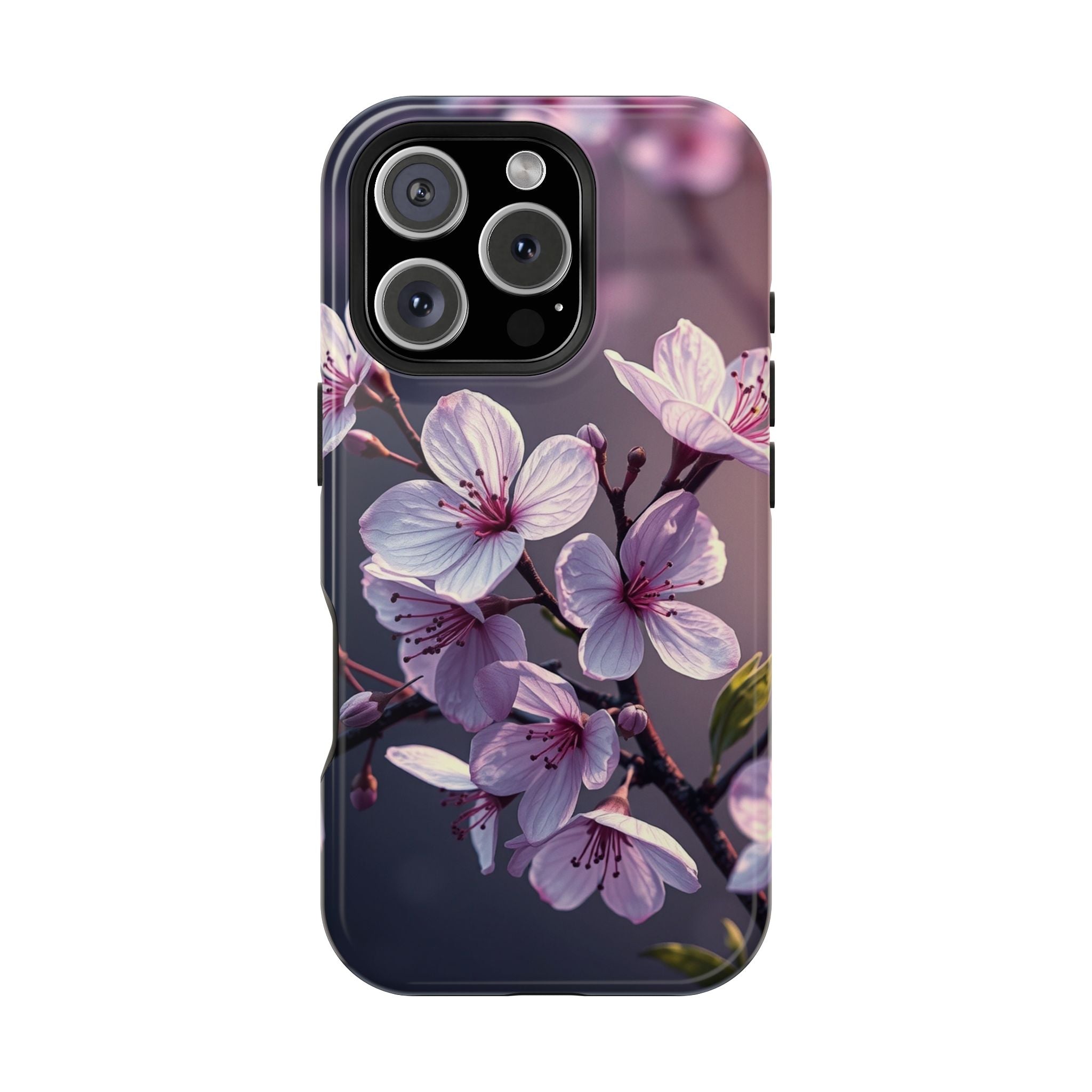 iPhone Cherry Blossom Enchanted Art Artistic Everyday Cas Slim Snap Case · iPhon