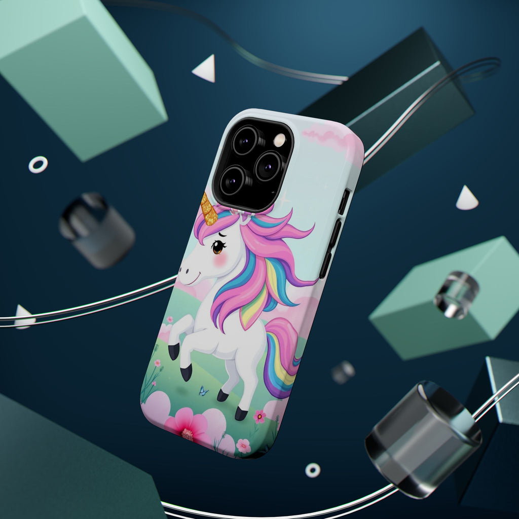 iPhone Rainbow Unicorn Kids Fun Soft iPhone Phone Case Gift Finish · iPhone Case