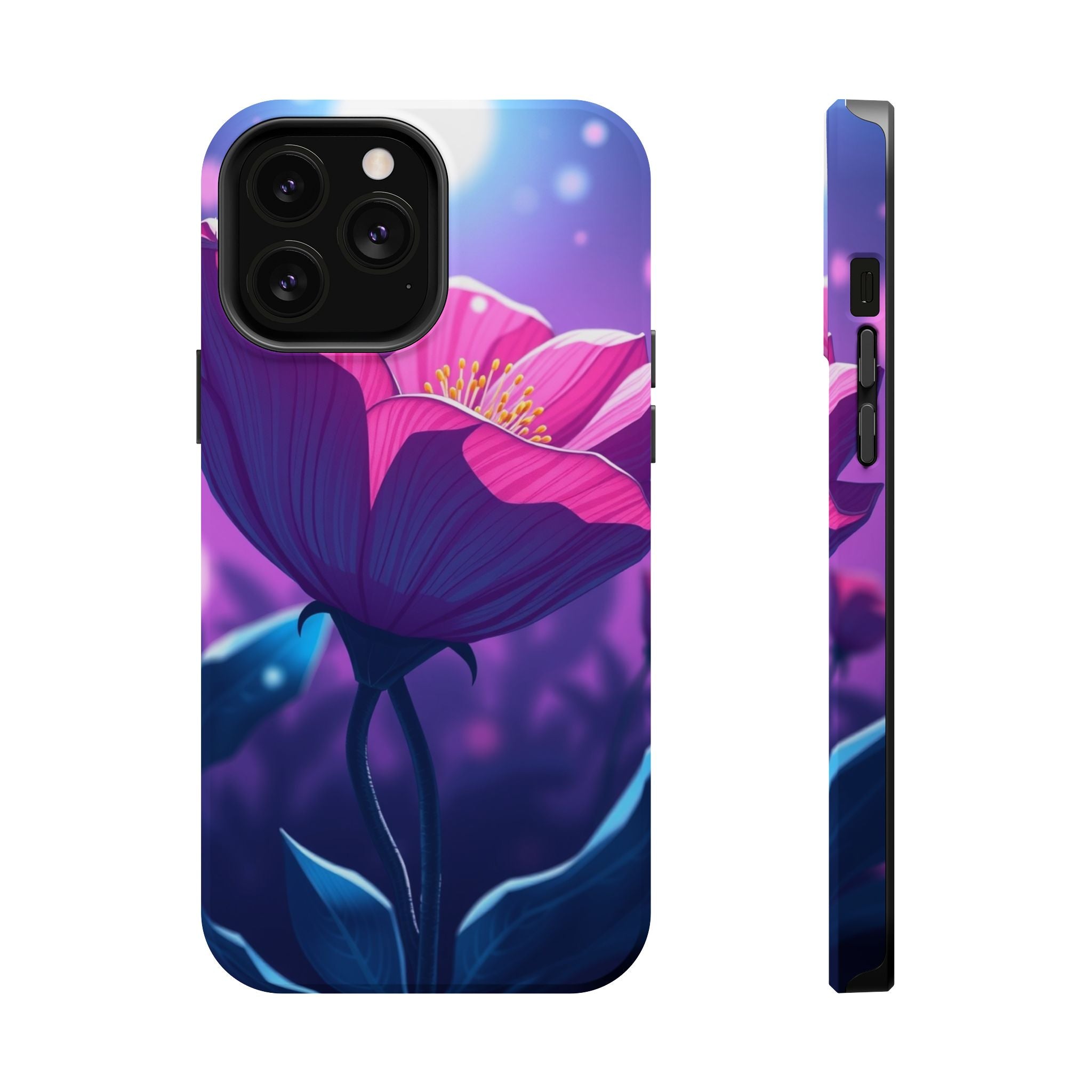 iPhone Night Bloomer Pastel Kawaii Bold Modern Everyday Snap Case · iPhone Case