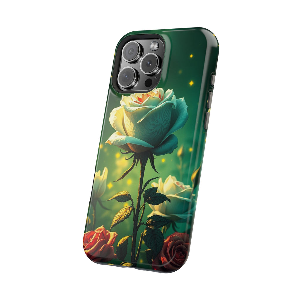iPhone Earthy Rose Garden Design Bold Modern Everyday Snap Case · iPhone Case