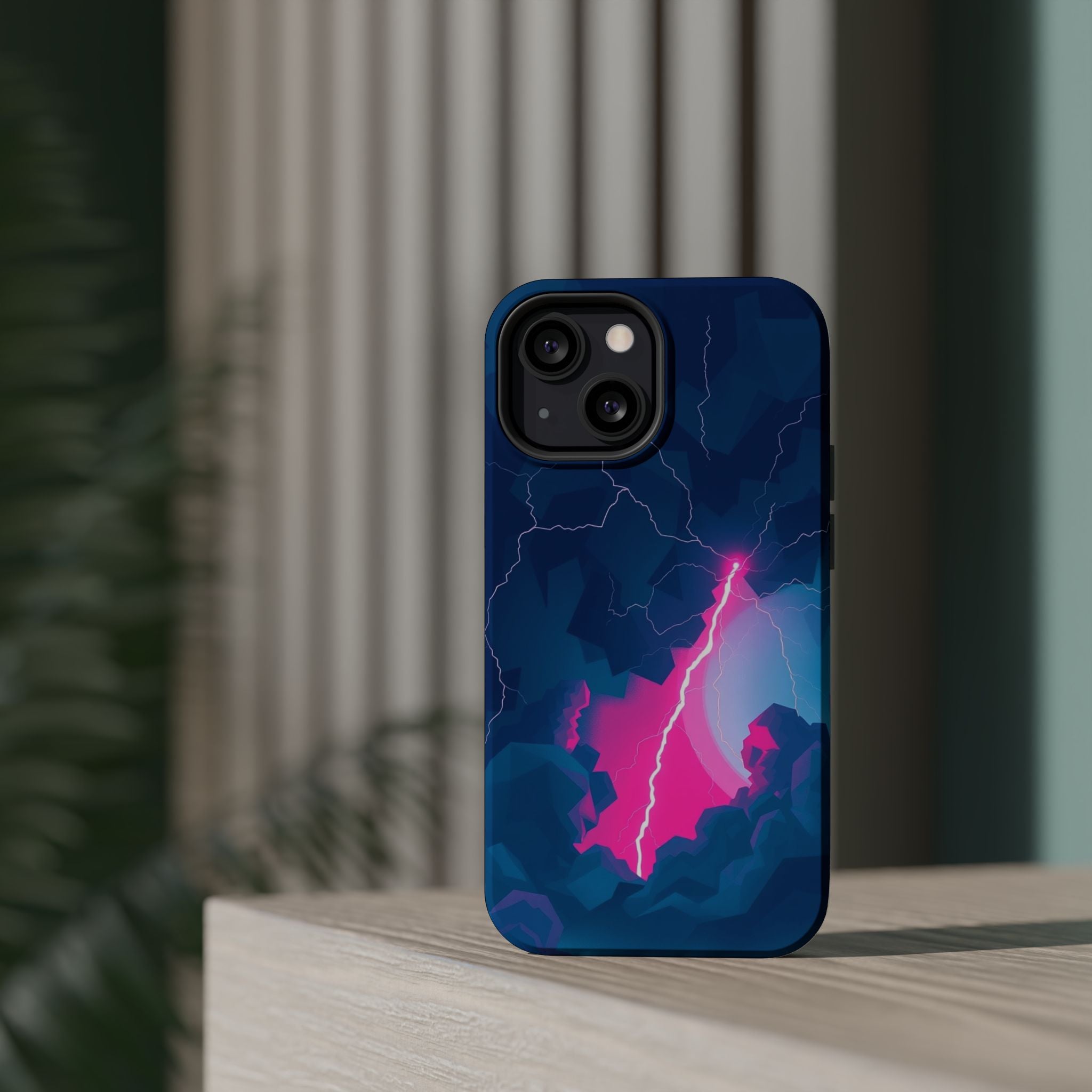 iPhone Thunderstorm Sky Abstract Geometric Slim iPhone Everyday · iPhone Case