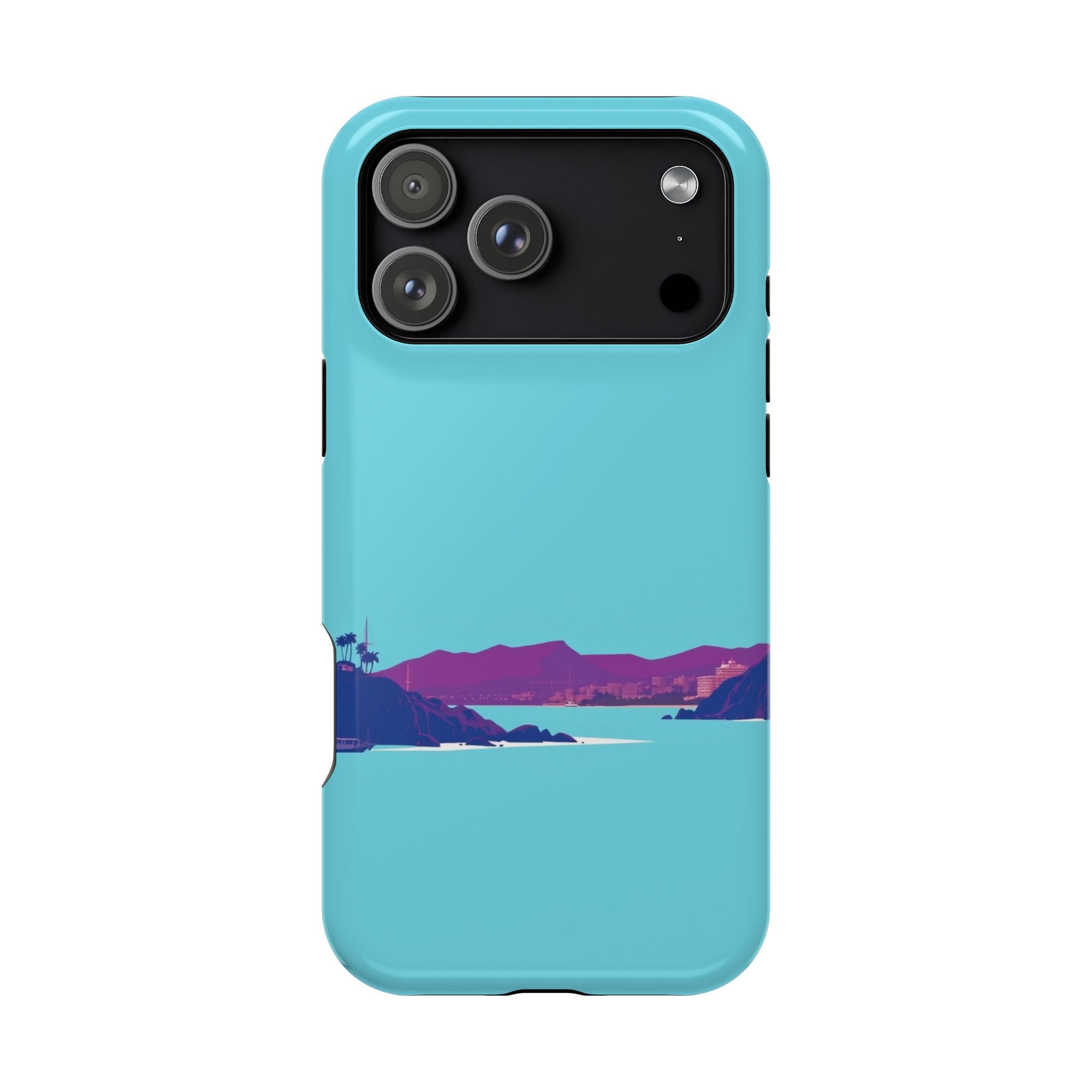 iPhone Hibiscus Coast Mystic Art Bold Modern Everyday Snap Case · iPhone Case