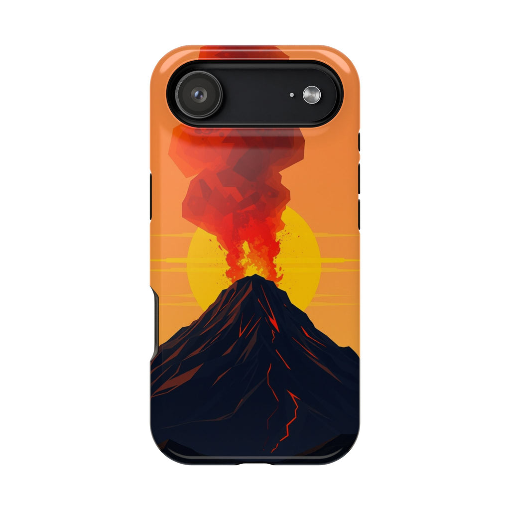 iPhone Vibrant Volcanic Eruption Design Slim Everyday iPhone Designer · iPhone C
