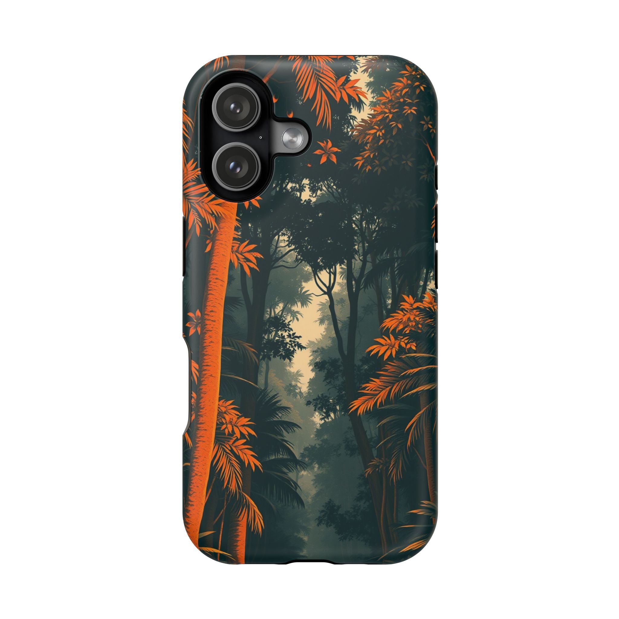 iPhone Burnt Orange And Sand Rainforest Canopy Soft iPhone Finish · iPhone Case