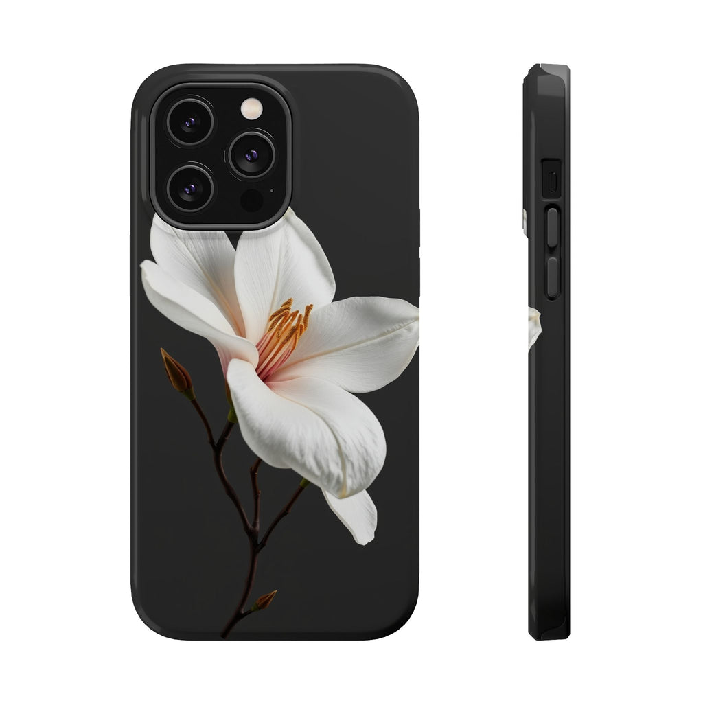 iPhone Earthy Magnolia Dream Design Slim Everyday Designer Case · iPhone Case