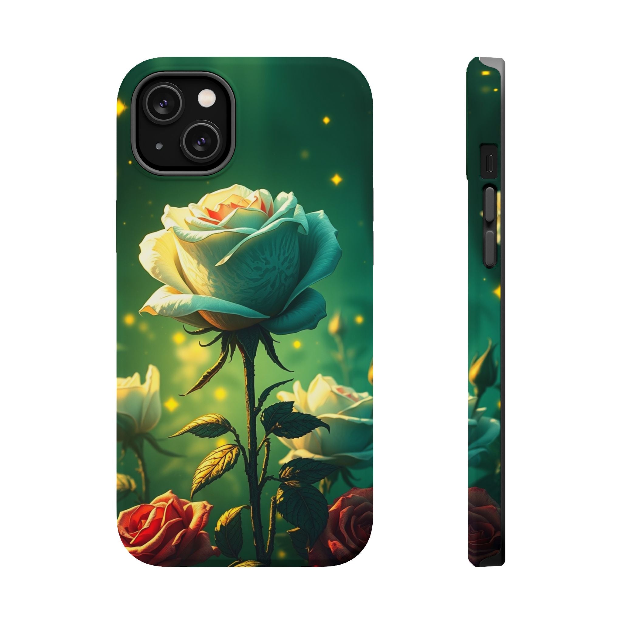 iPhone Earthy Rose Garden Design Bold Modern Everyday Snap Case · iPhone Case