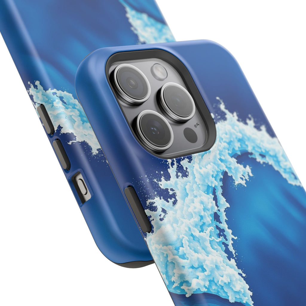 iPhone Serene Wave Interference Design Slim Everyday Designer Case · iPhone Case