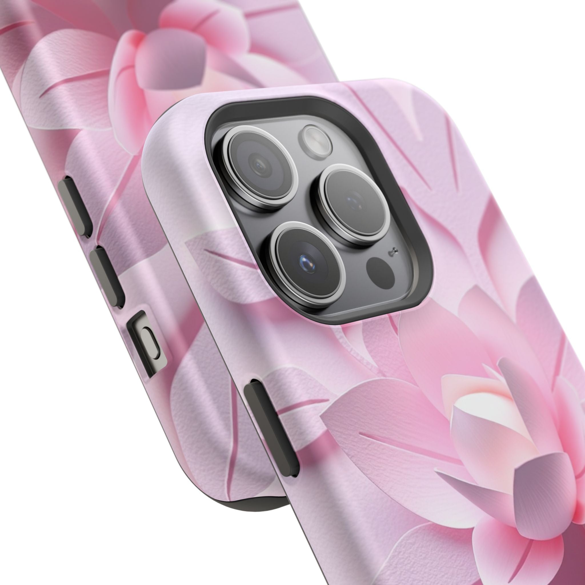 iPhone Floral Geometric Paper Cut Art Slim Everyday Designer Case · iPhone Case