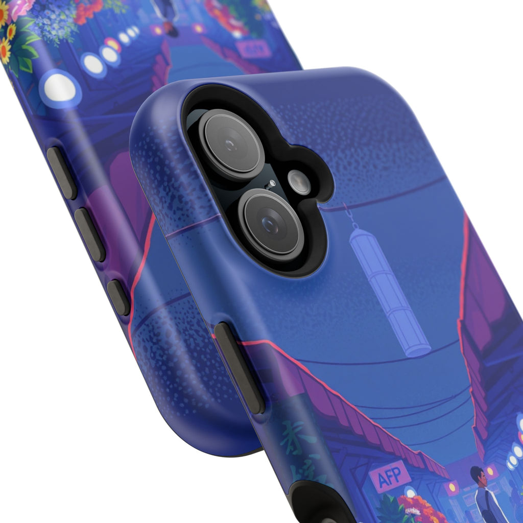 iPhone Flower Market Electric Art Bold Modern Everyday Snap Case · iPhone Case