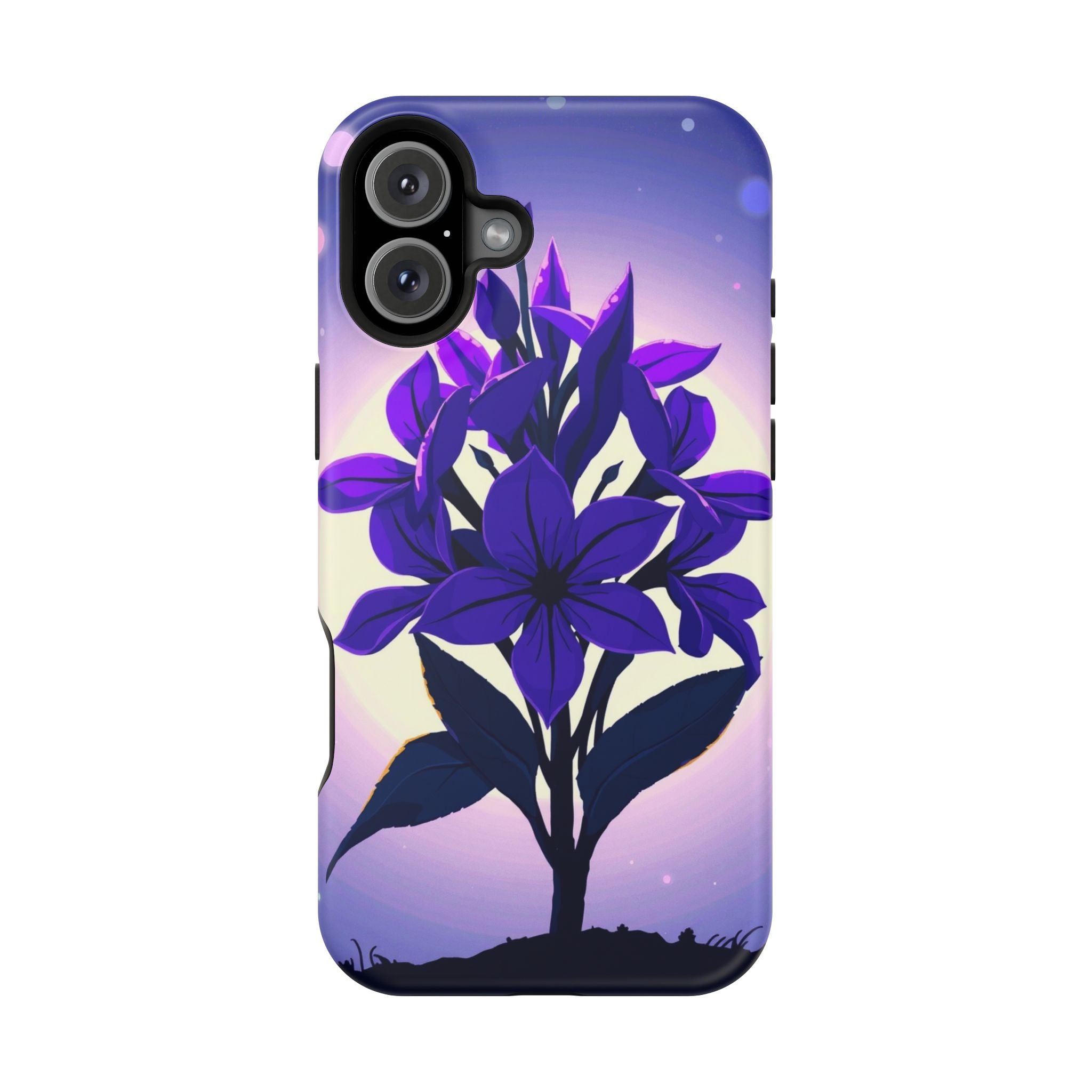 iPhone Floral Crown Mystic Art 13 Bold Modern Everyday Snap Case · iPhone Case