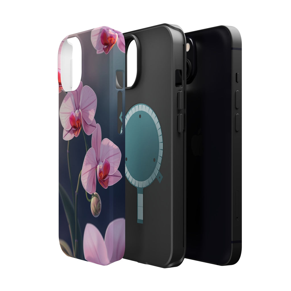 iPhone Orchid Study Pastel Kawaii Bold Modern Everyday Snap Case · iPhone Case