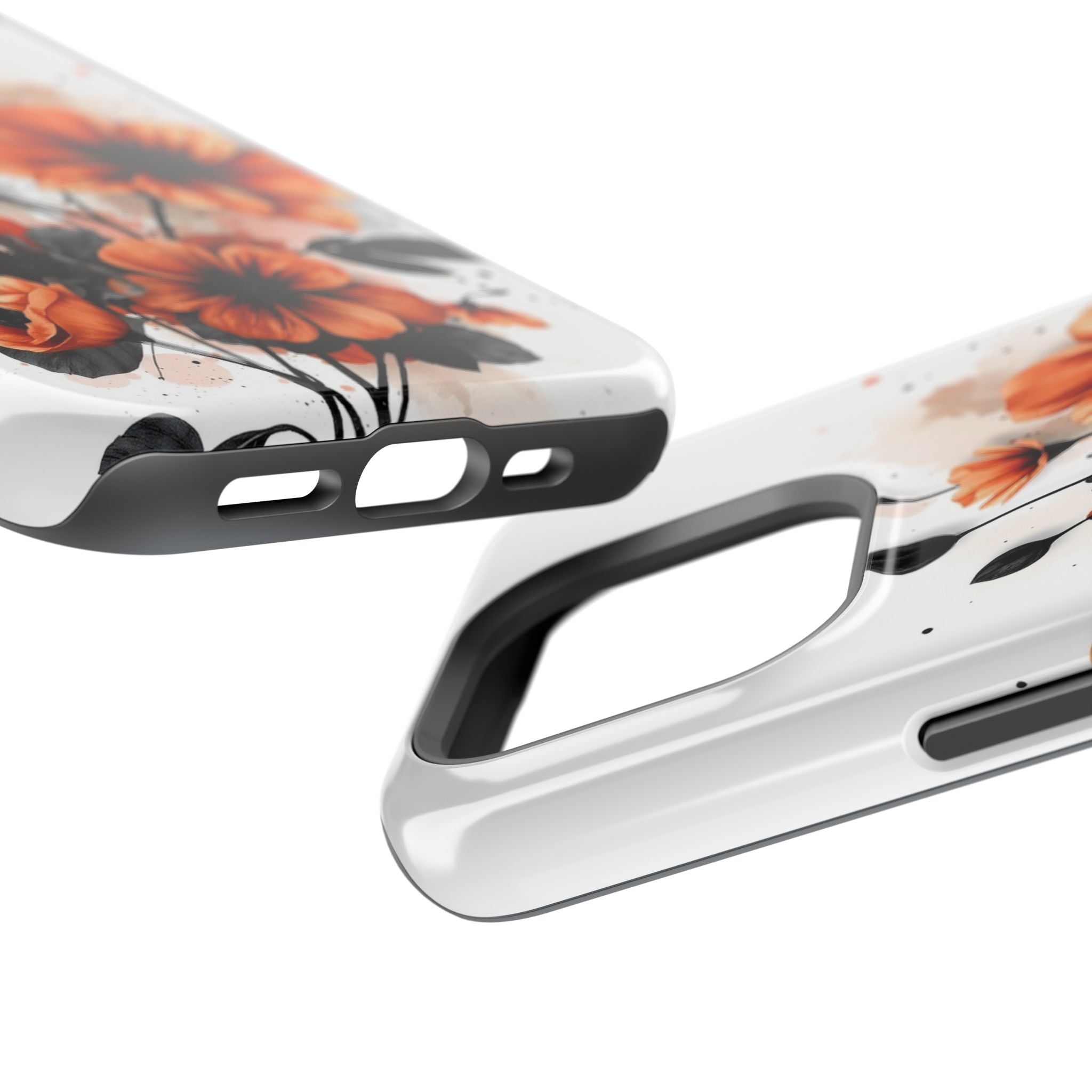 iPhone Floral Watercolor Splash 3D Digital Slim iPhone Everyday · iPhone Case