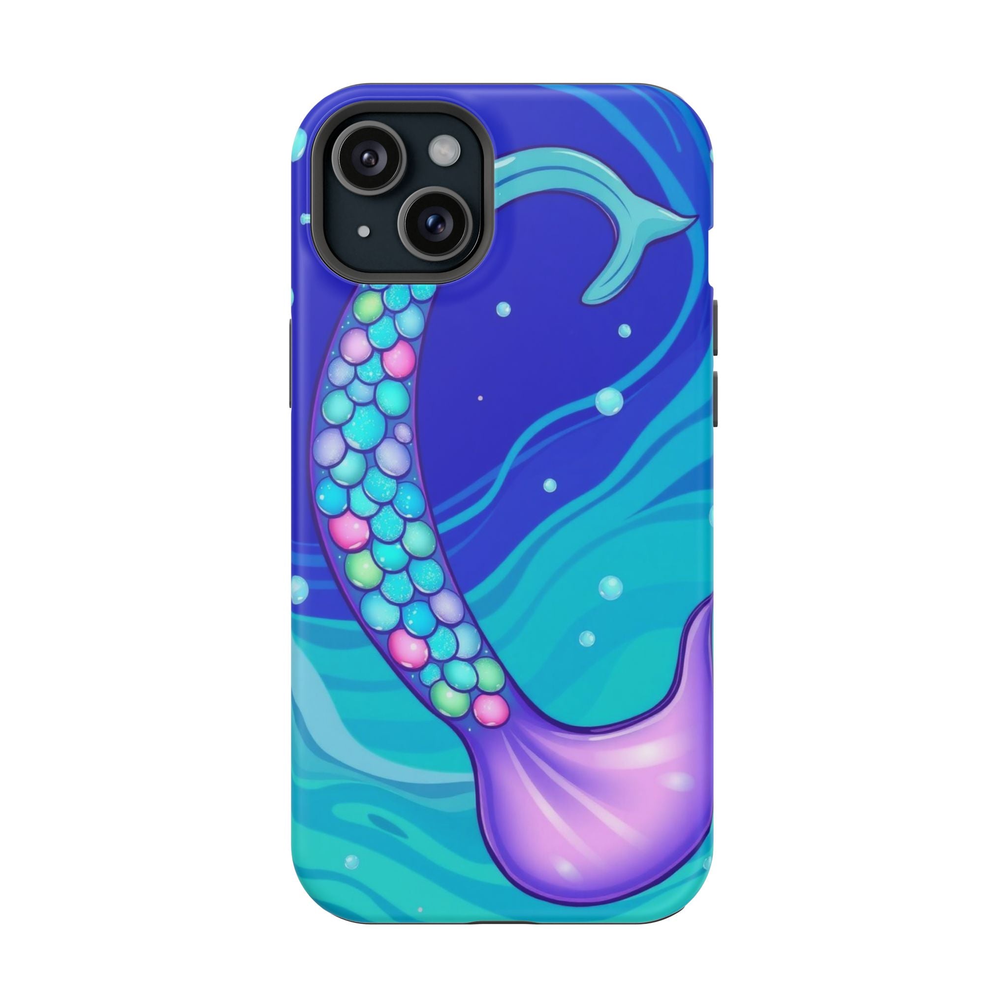 iPhone Mermaid Tail Swirl Kids Fun iPhone Phone Case Gift Artistic · iPhone Case
