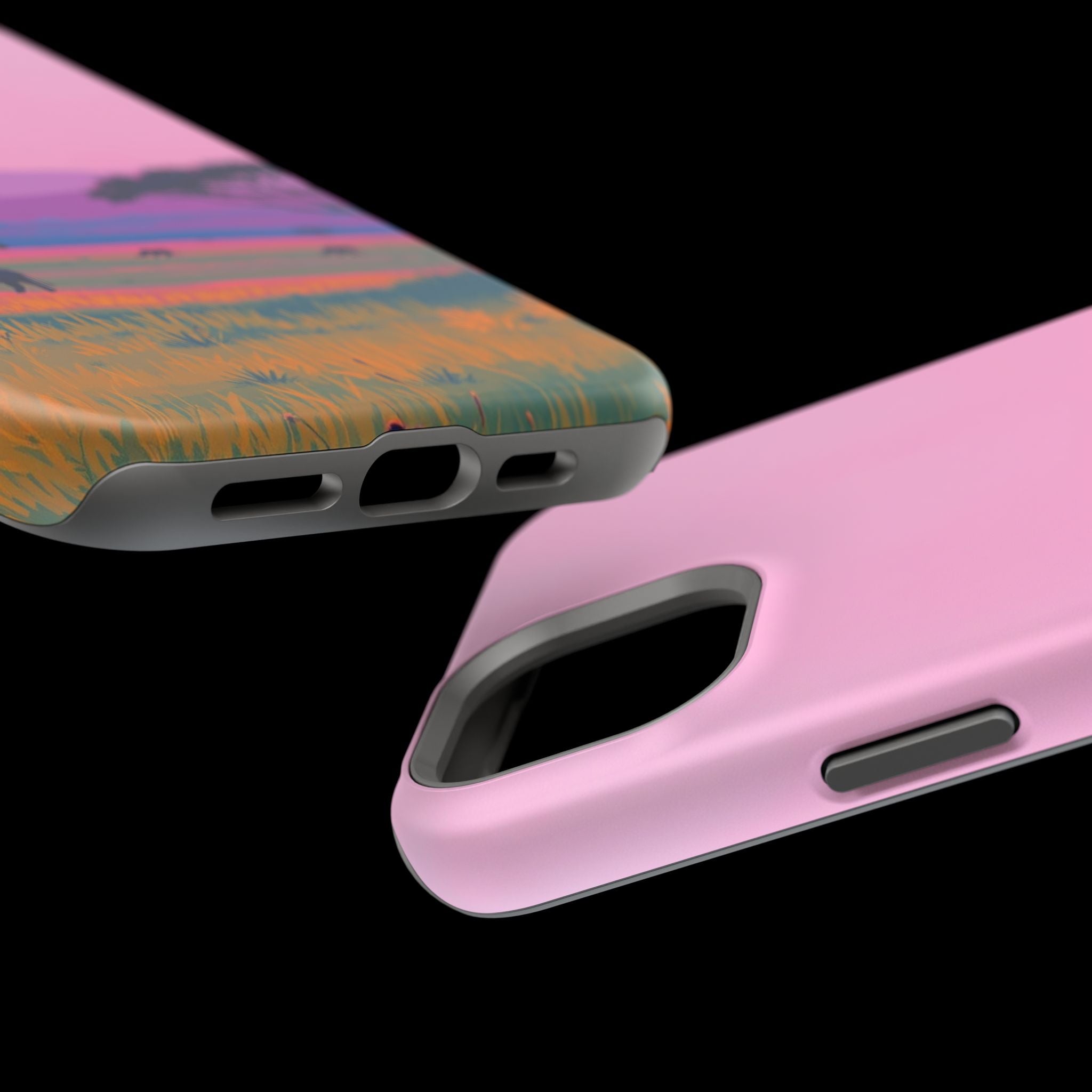 iPhone Savanna Horizon Electric Art Slim Everyday Designer Case · iPhone Case