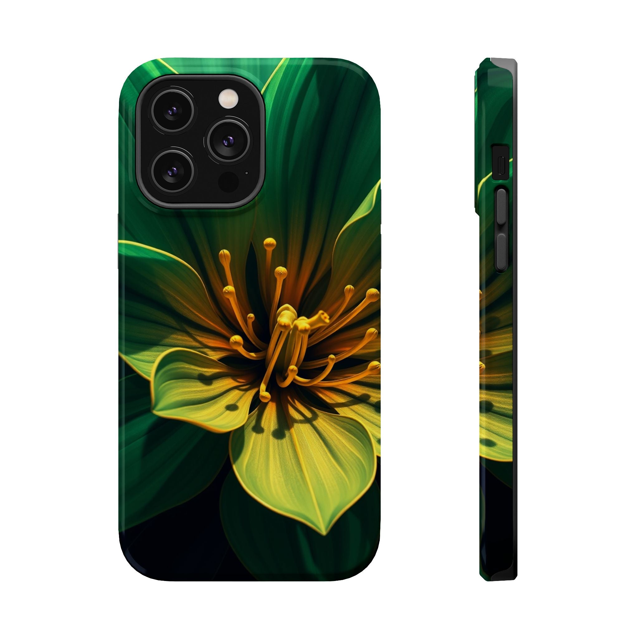 iPhone Floral Dark Academia Bold Art Slim Everyday Designer Case · iPhone Case