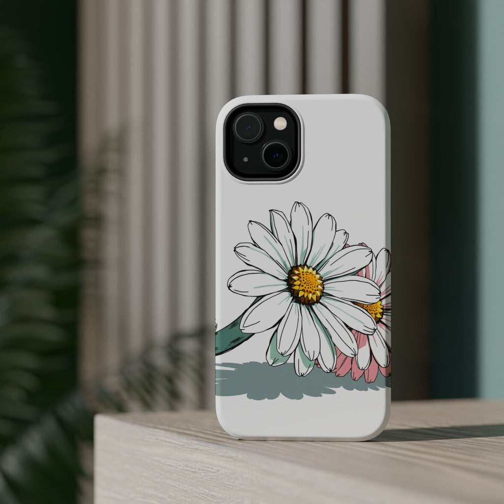 iPhone Daisy Chain Hand-Drawn Sketch Slim Everyday Designer Case · iPhone Case