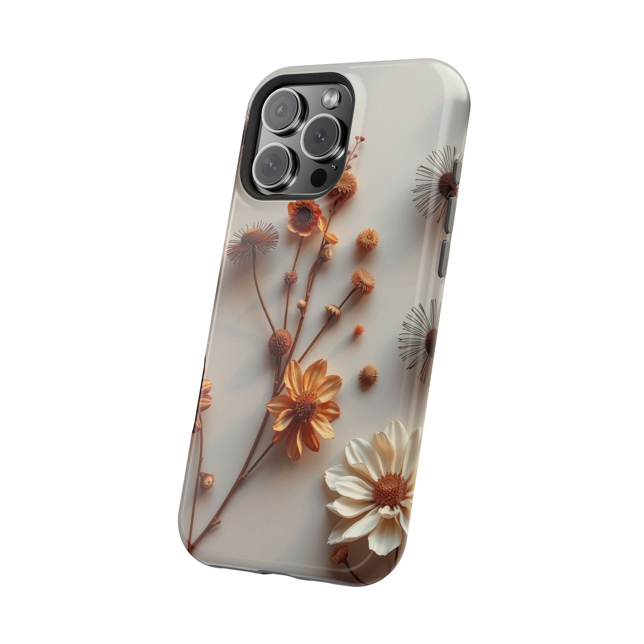 iPhone Dreamy Dried Flower Flat Lay Design Slim iPhone Everyday · iPhone Case