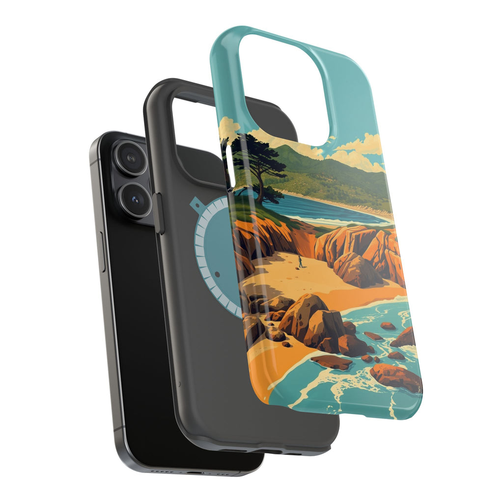 iPhone Pebble Beach Vintage Retro Poster Slim Everyday iPhone Designer · iPhone