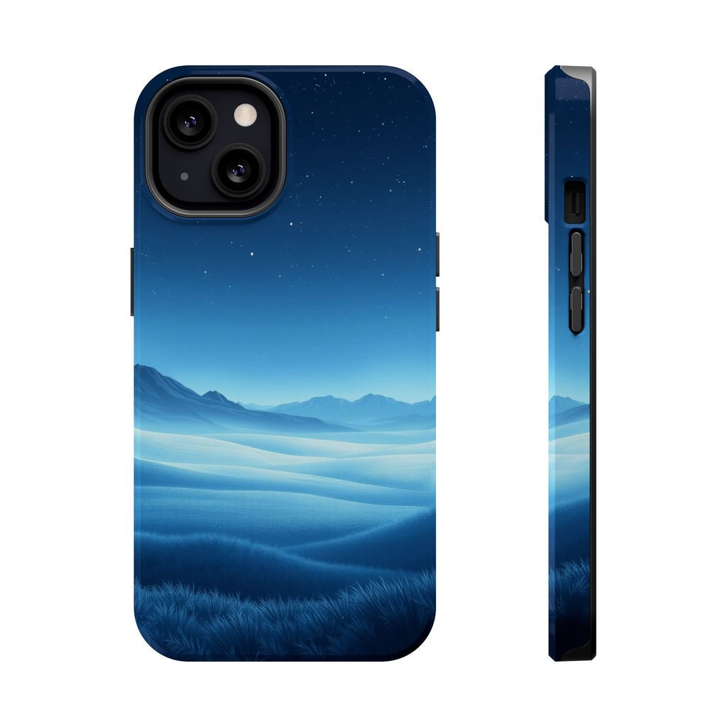 iPhone Midnight Blue And Silver Tundra Expanse Clean iPhone 17 Minimal · iPhone