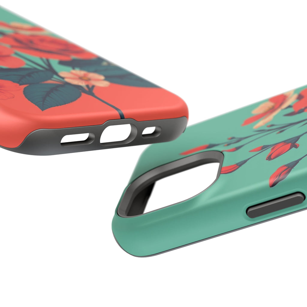 iPhone Pin-up Floral Cinematic Art Bold Modern Everyday Snap Case · iPhone Case