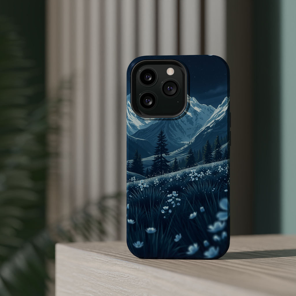 iPhone Dreamy Alpine Meadow Design Bold Modern Everyday Snap Case · iPhone Case