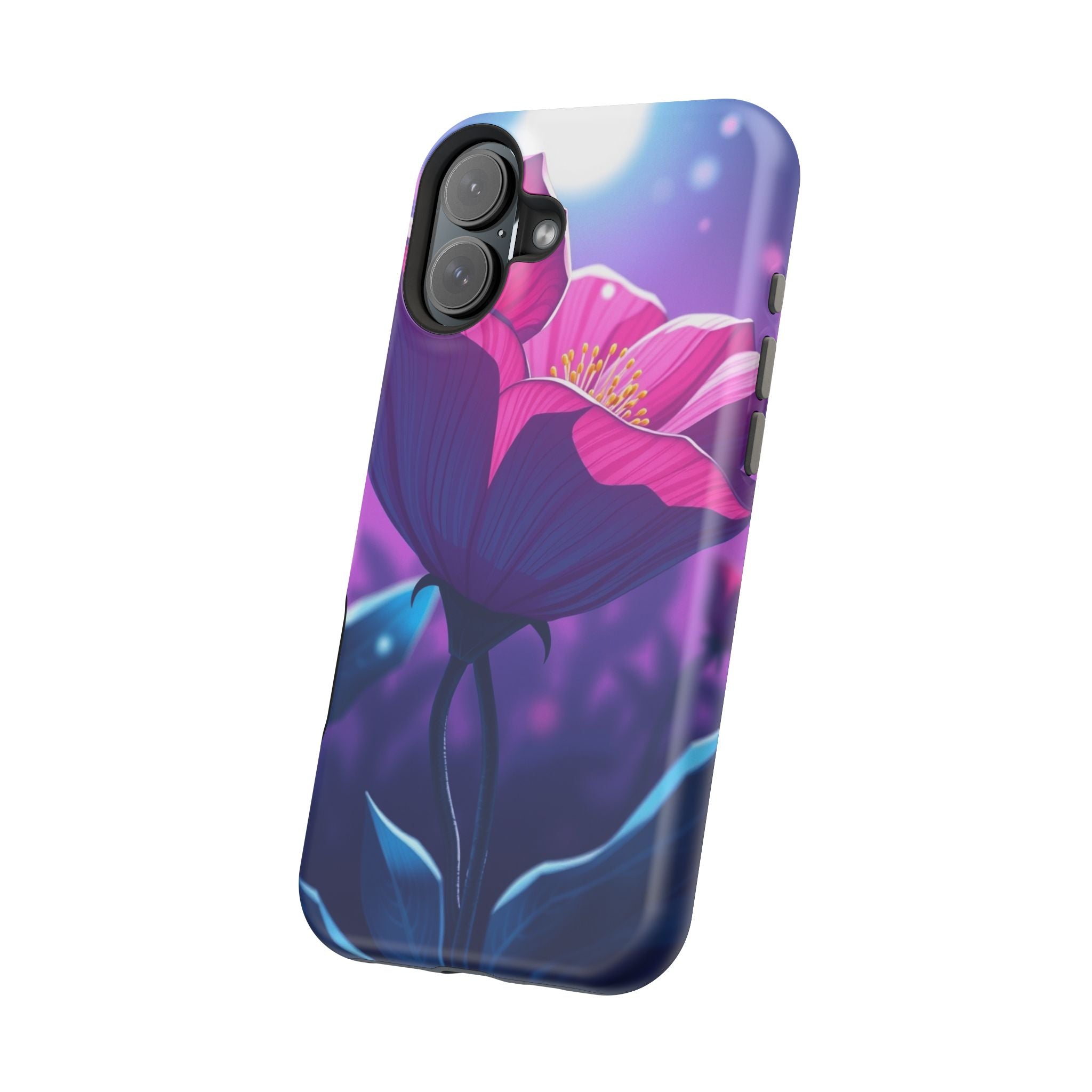iPhone Night Bloomer Pastel Kawaii Bold Modern Everyday Snap Case · iPhone Case