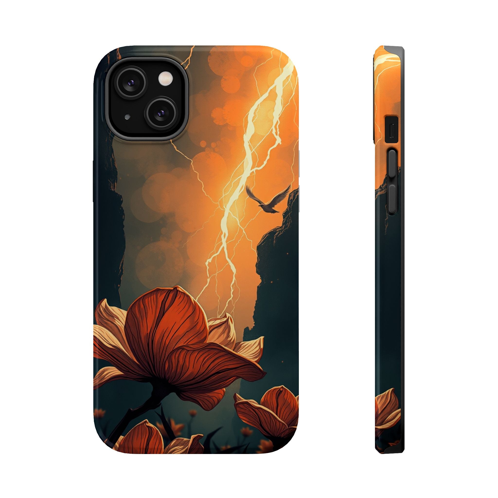 iPhone Vibrant Petal Storm Design Bold Modern Everyday Snap Case · iPhone Case