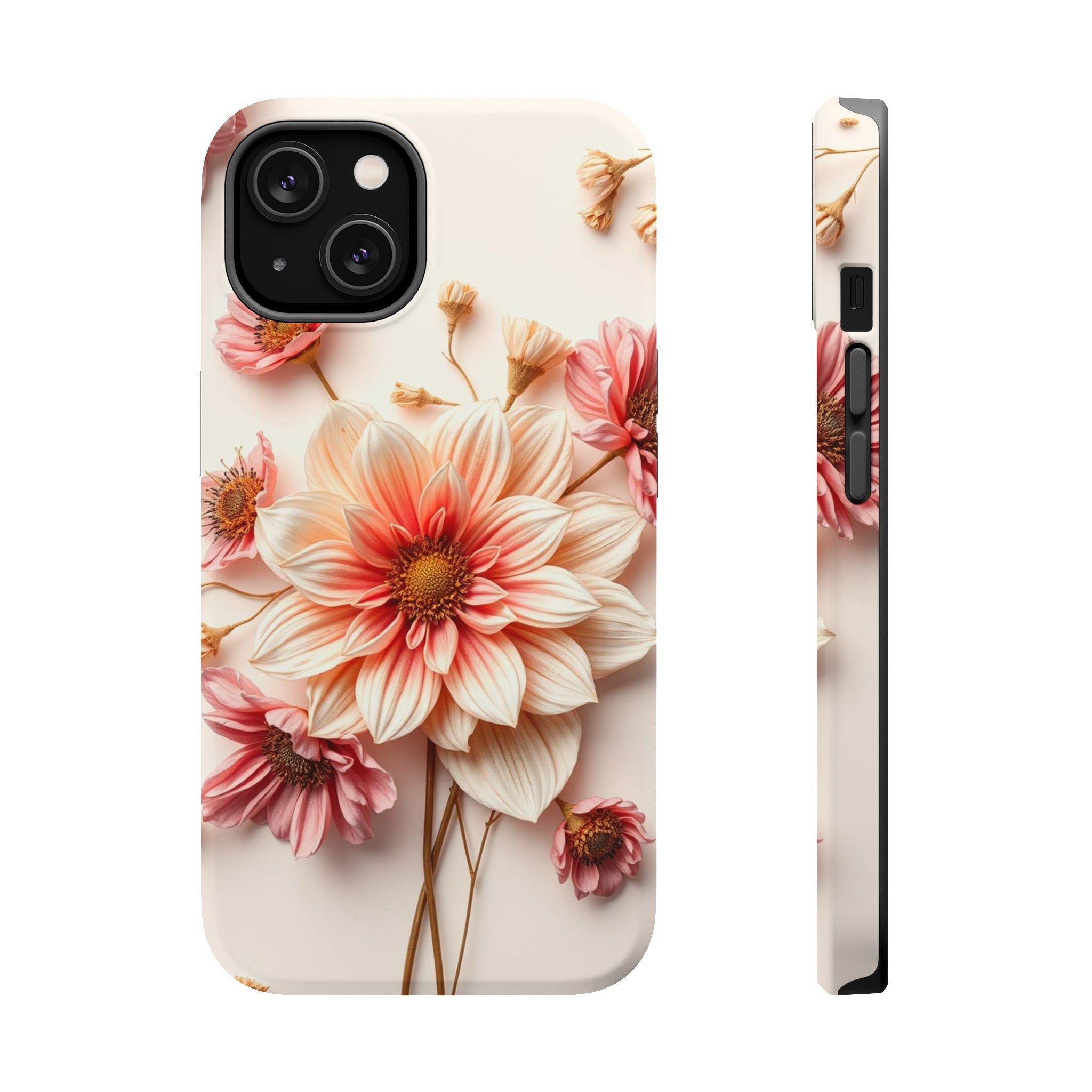 iPhone Dried Flower Flat Lay Enchanted Art Slim iPhone Everyday · iPhone Case