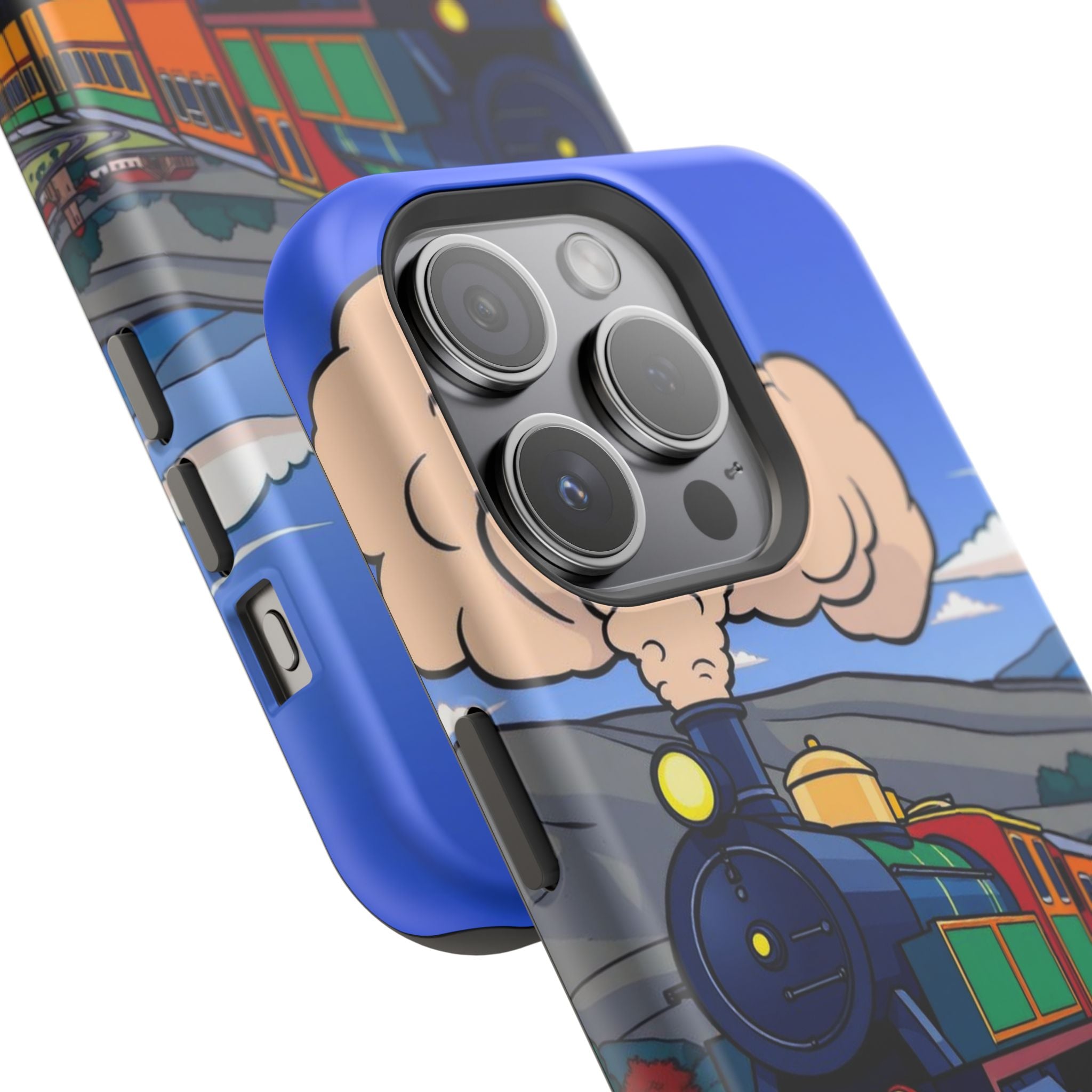 iPhone Steam Locomotive Puff Kids Fun iPhone Phone Case Gift Slim · iPhone Case