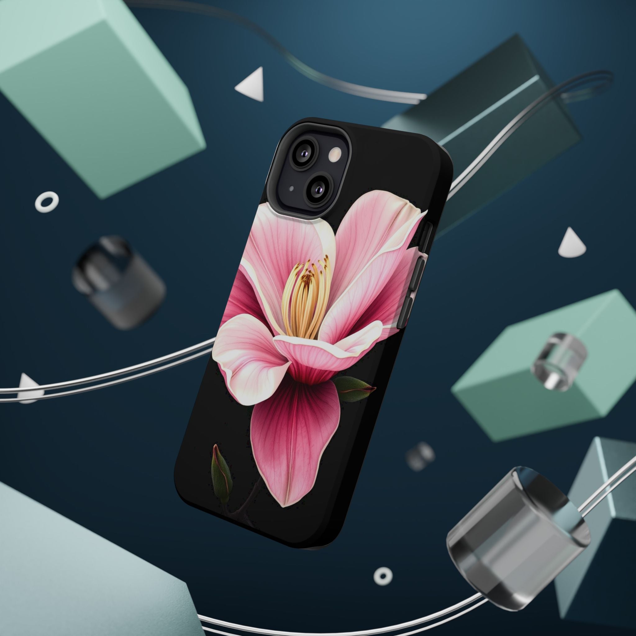 iPhone Magnolia Dream Dark Gothic Ink Slim Everyday Designer Case · iPhone Case