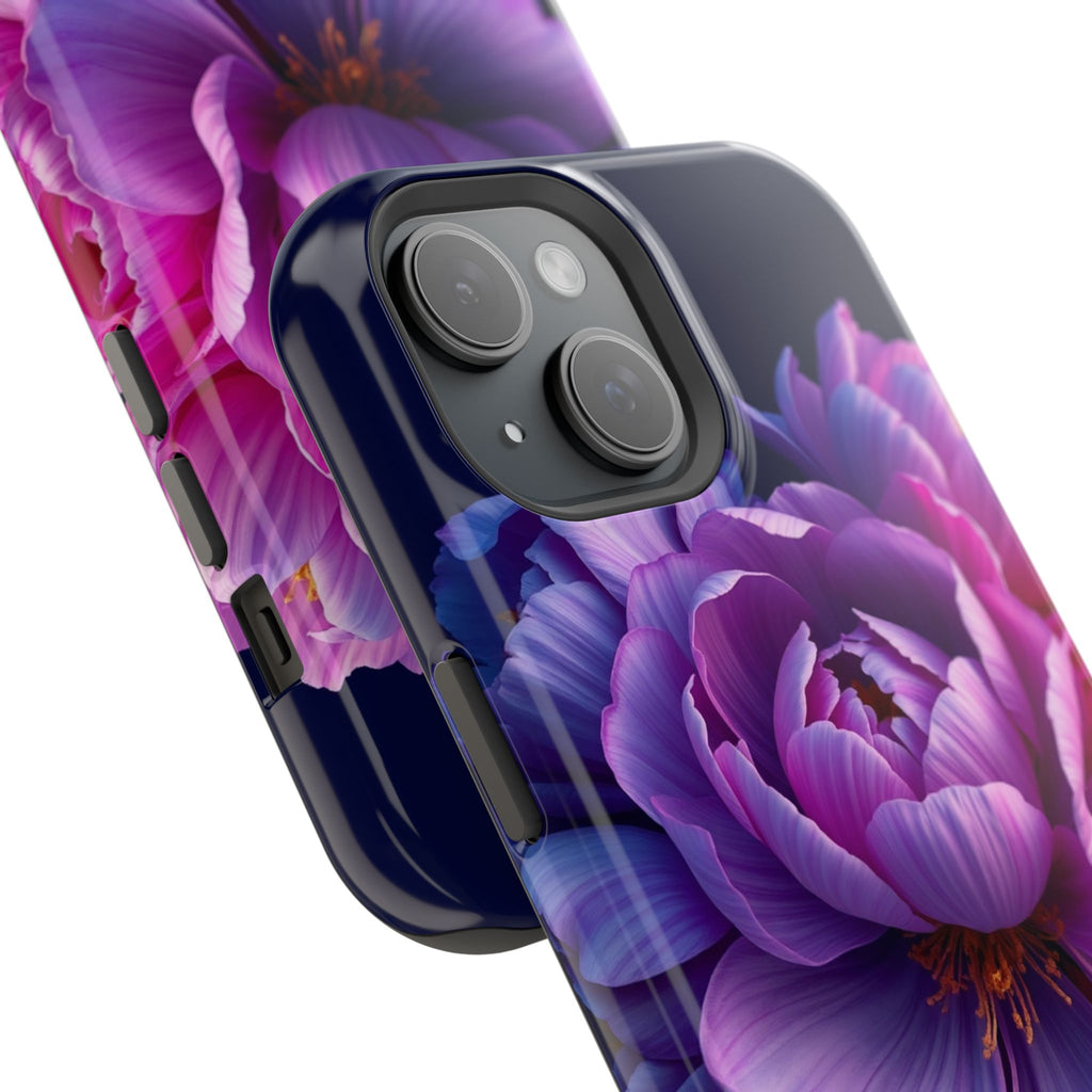 iPhone Peony Bouquet 3D Digital Slim Everyday Designer Case · iPhone Case