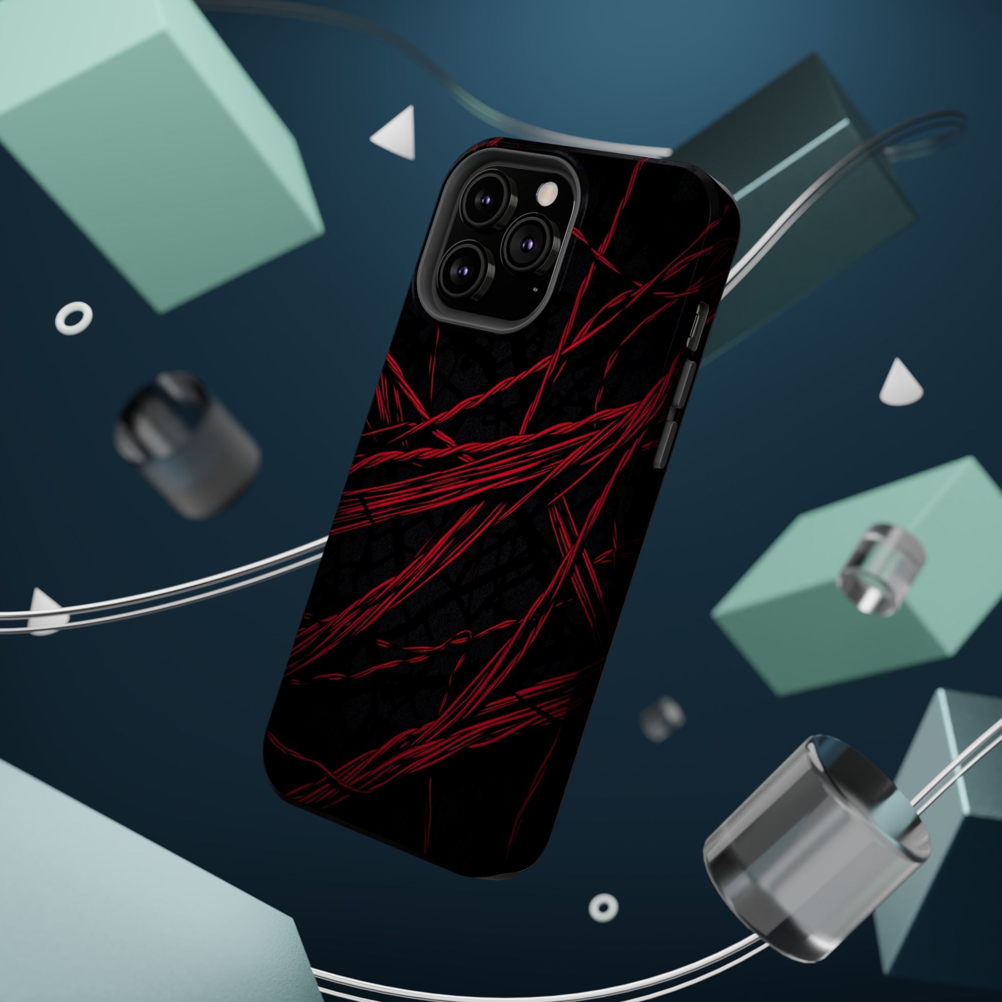 iPhone Thread Pattern Electric Art Bold Modern Everyday Snap Case · iPhone Case