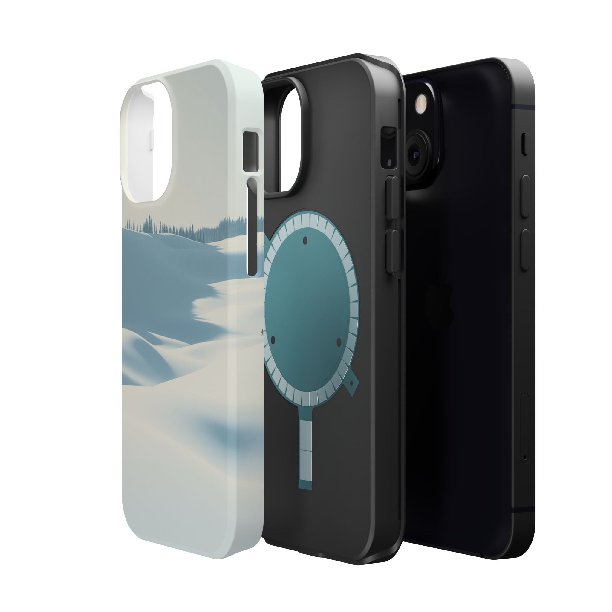 iPhone Snow Field Dreamy Design Slim Everyday Designer Case · iPhone Case