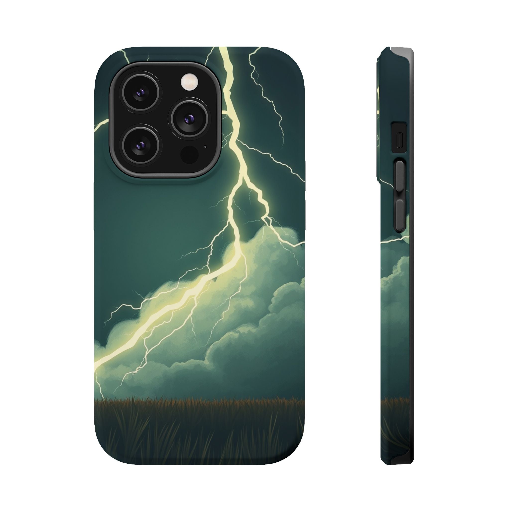 iPhone Radiant Prairie Lightning Design Slim Everyday iPhone 18 · iPhone Case