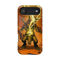 iPhone Burnt Orange And Sand Chaos Goblin Energy Clean Minimal Snap Case · iPhon