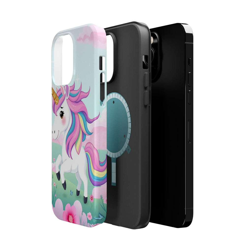 iPhone Rainbow Unicorn Kids Fun Soft iPhone Phone Case Gift Finish · iPhone Case